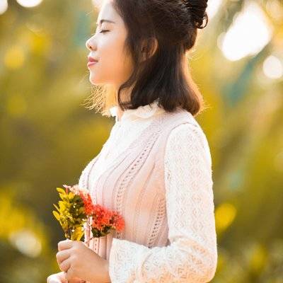 森系模特