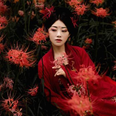汉服模特