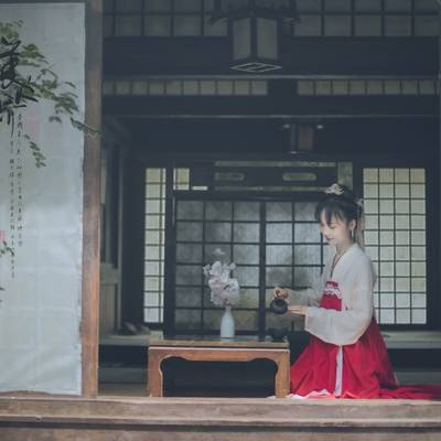 汉服模特
