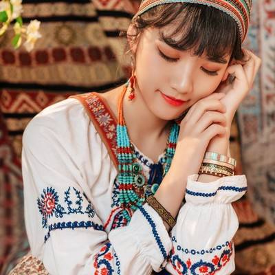 森系模特