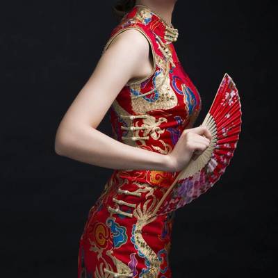 旗袍模特