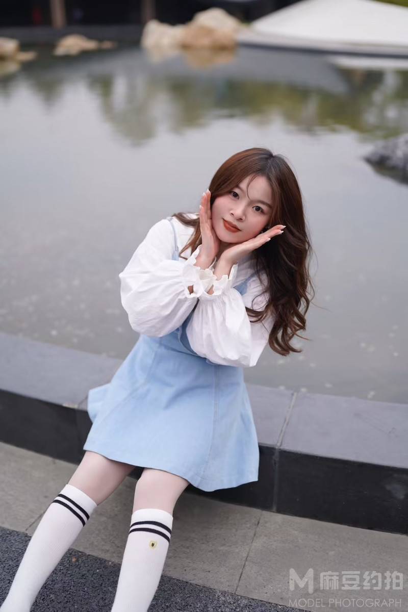 黑白模特
