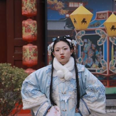 汉服模特