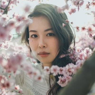 黑白模特