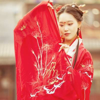 汉服模特