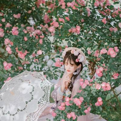 汉服模特