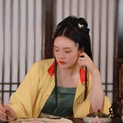汉服模特