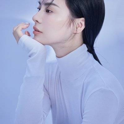 黑白模特