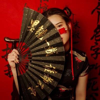 民国模特