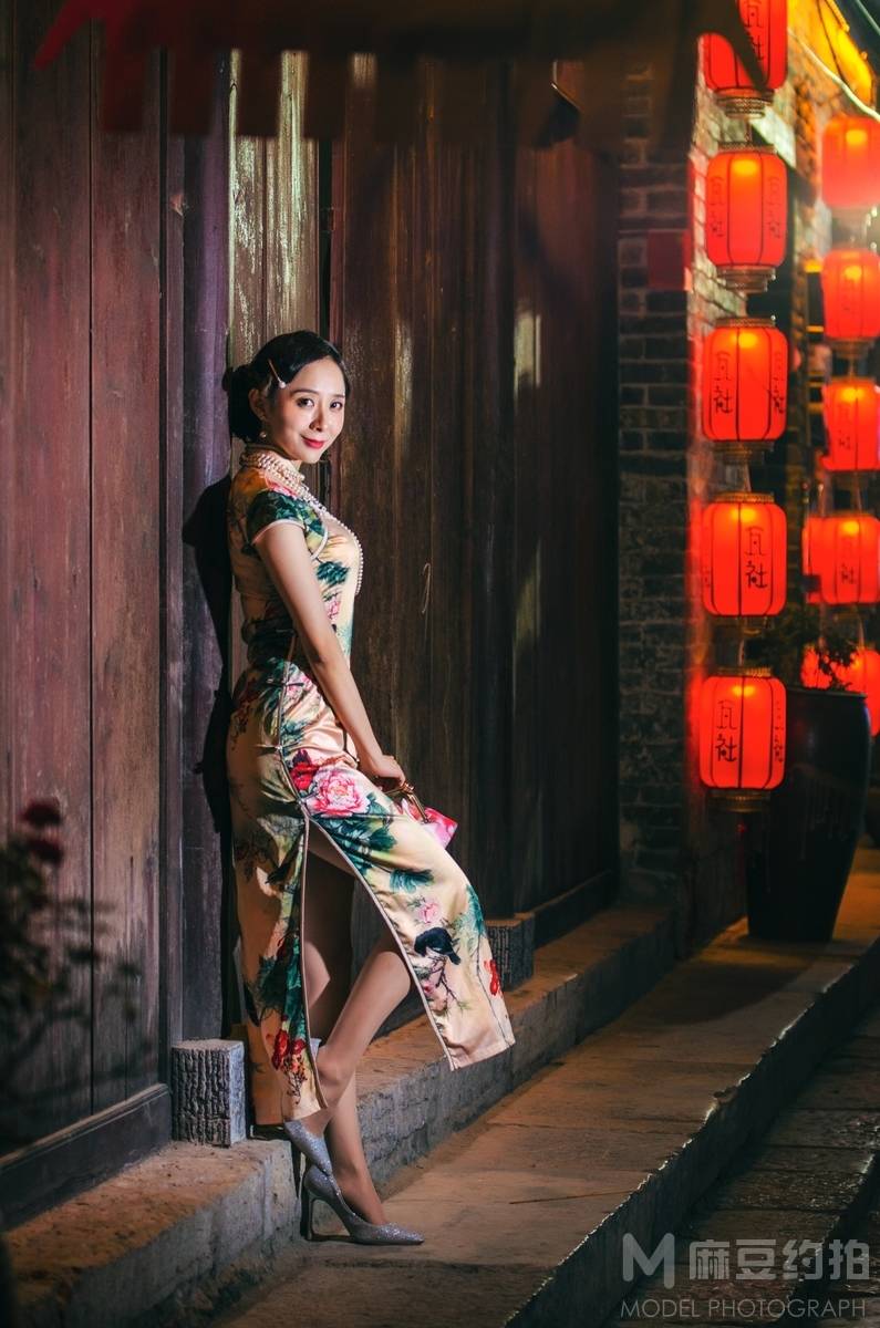 旗袍模特