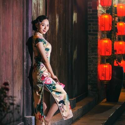 旗袍模特