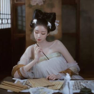 汉服模特