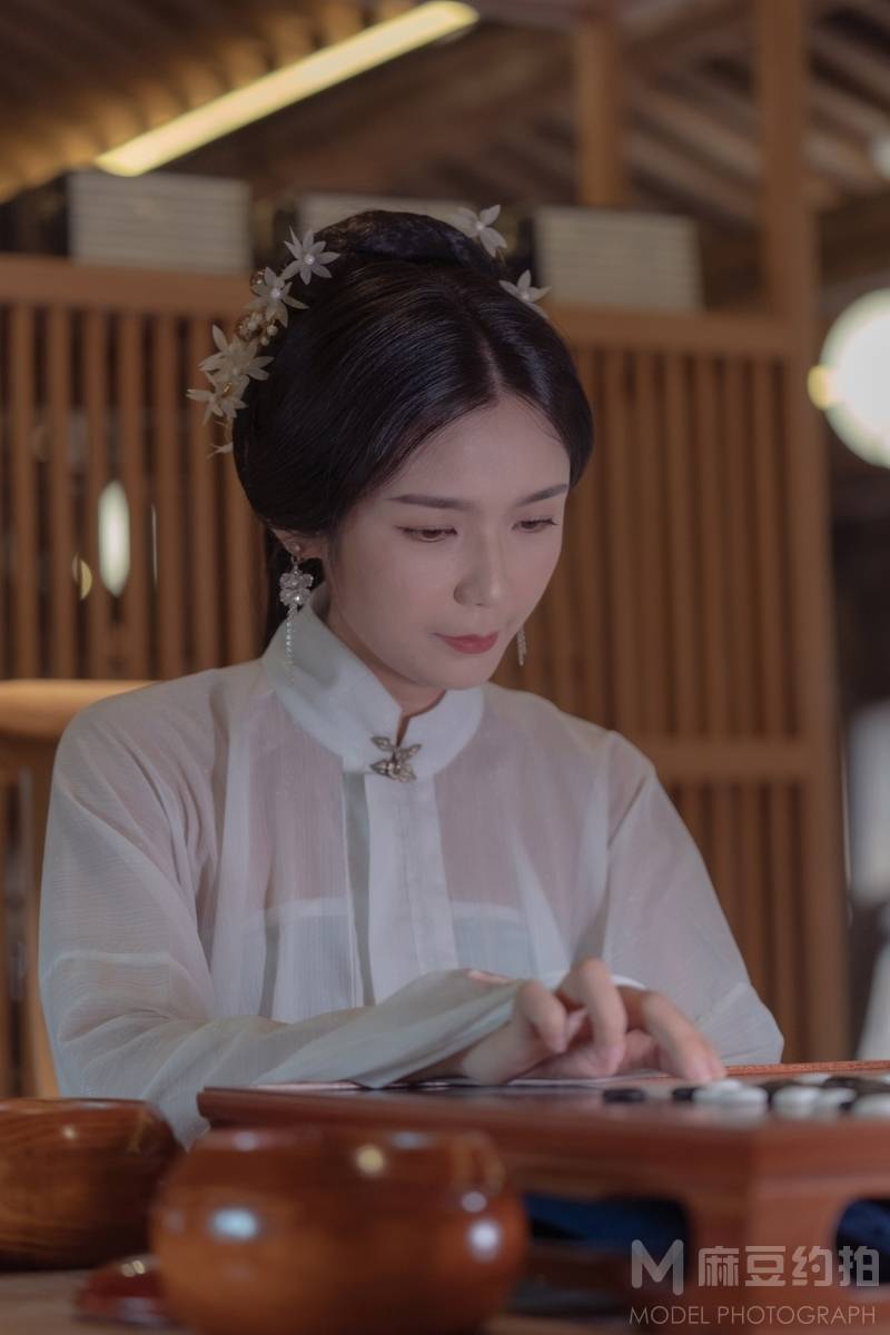 汉服模特