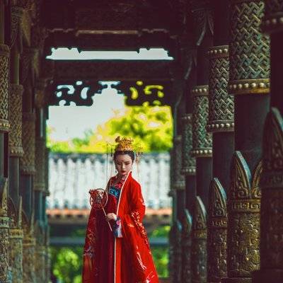 汉服模特