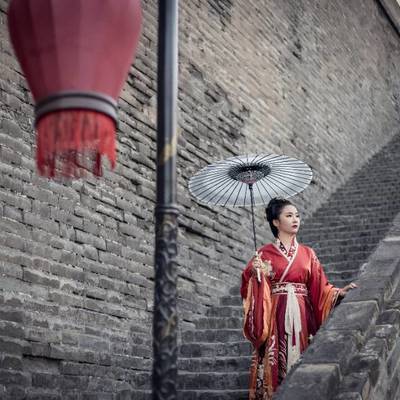 汉服模特