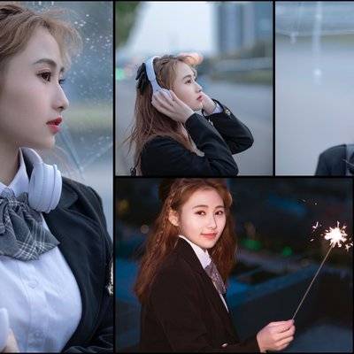 校园模特