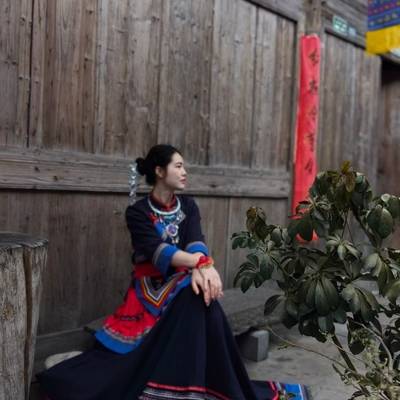 汉服模特