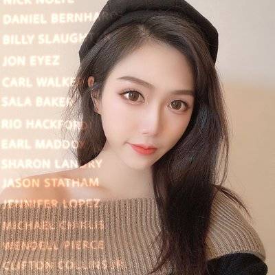 森系模特