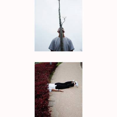 黑白模特