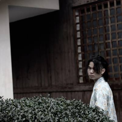 黑白模特