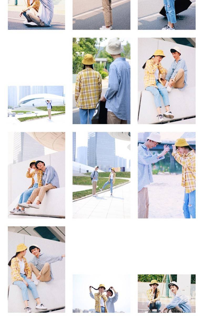 情侣模特