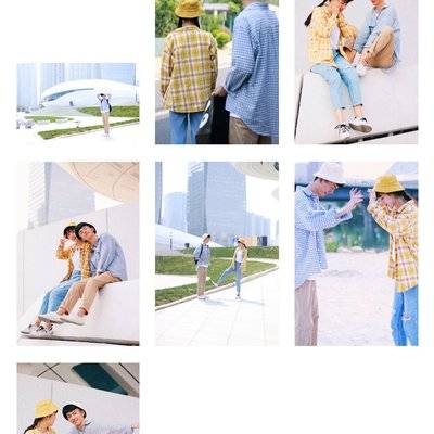 情侣模特