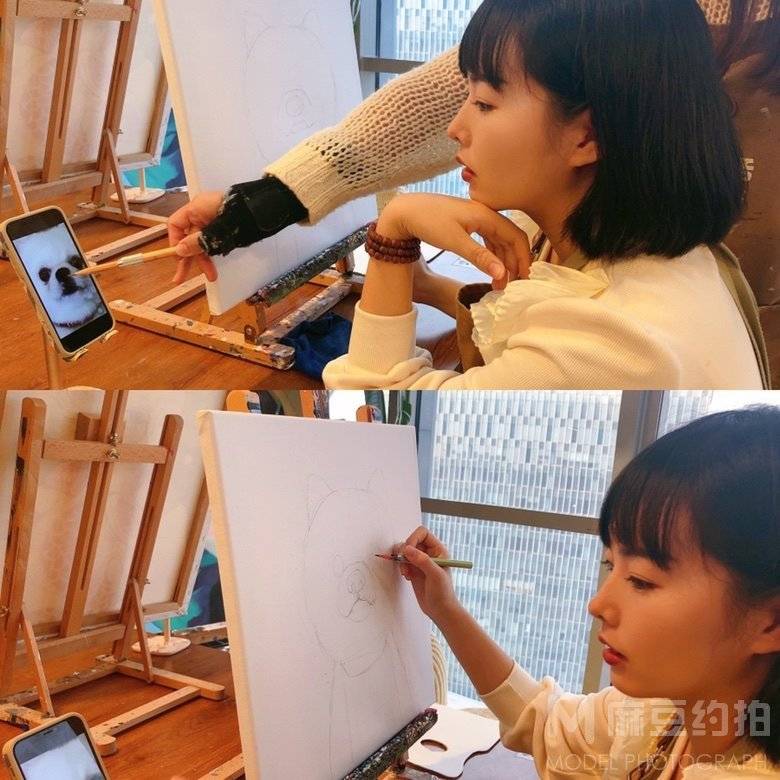 孕照模特