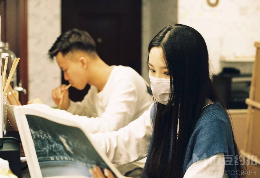 情侣模特