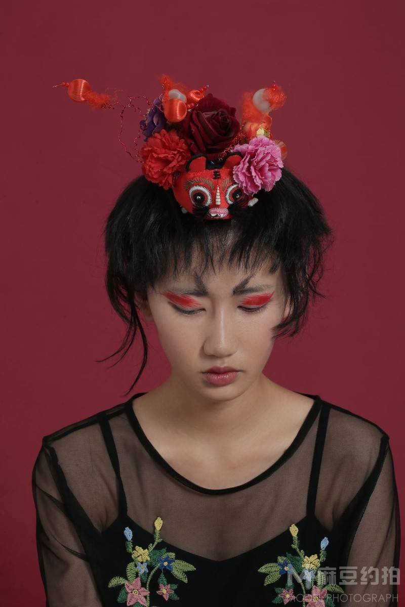 妆容模特