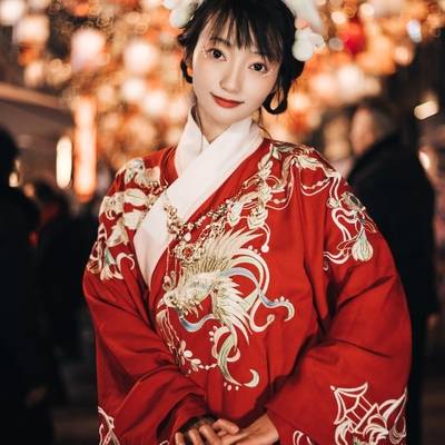 汉服模特