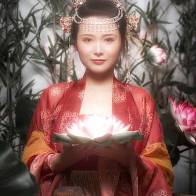 汉服模特