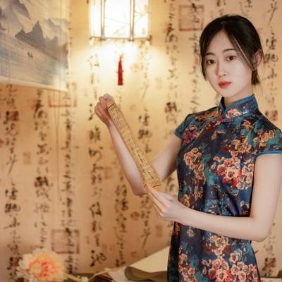 森系模特