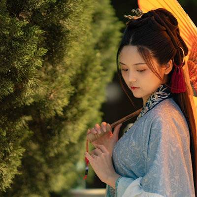 汉服模特