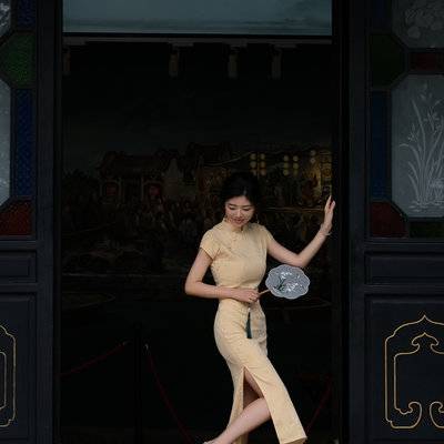 旗袍模特