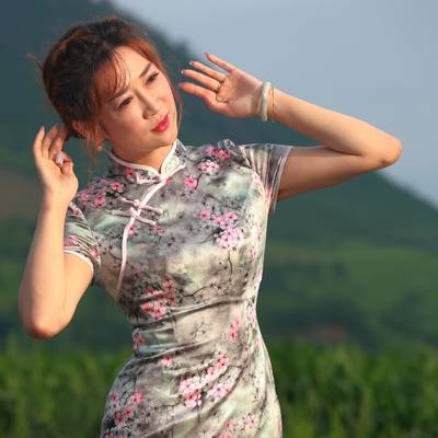 森系模特