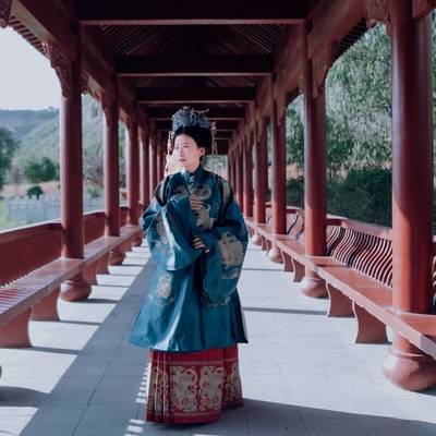 森系模特