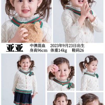 儿童摄影模特