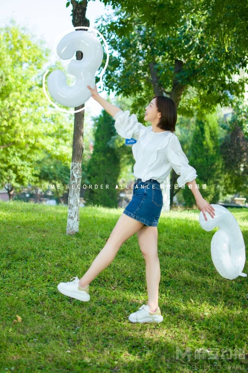 森系模特