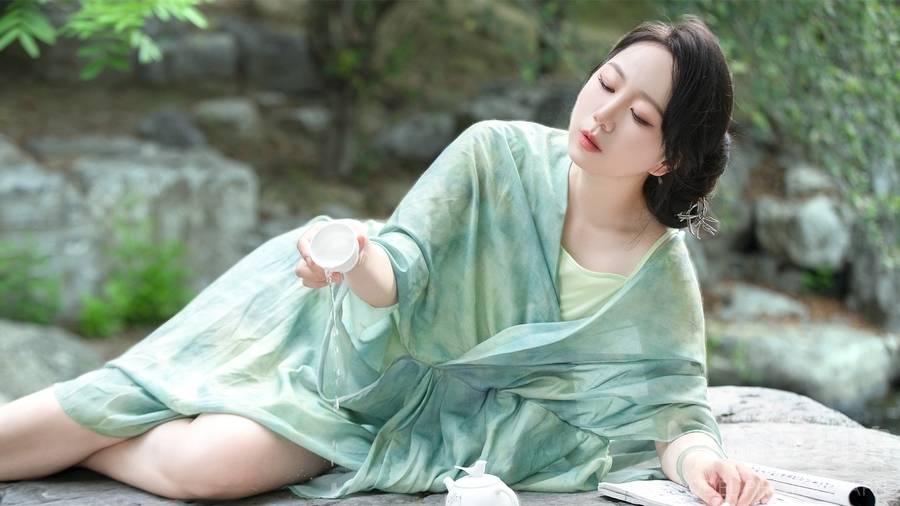 森系模特