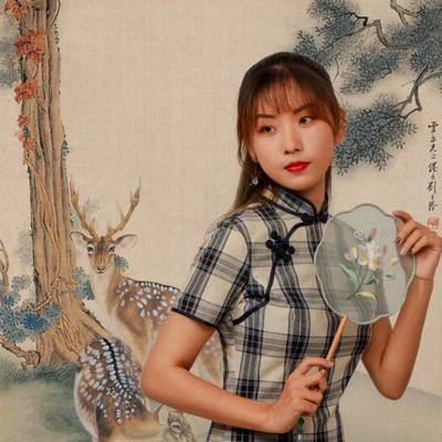 汉服模特
