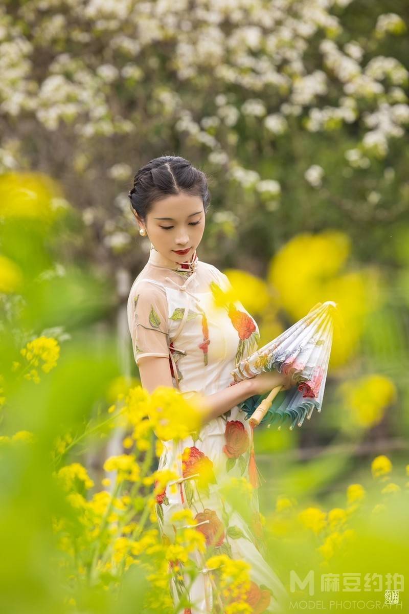 旗袍模特