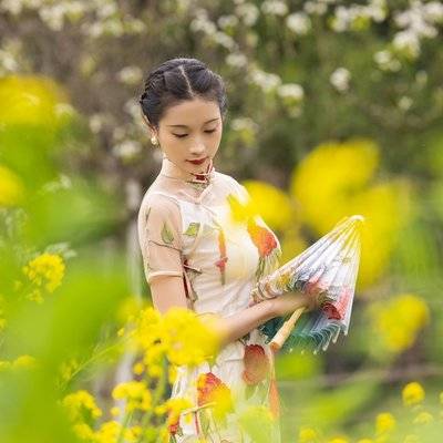 旗袍模特