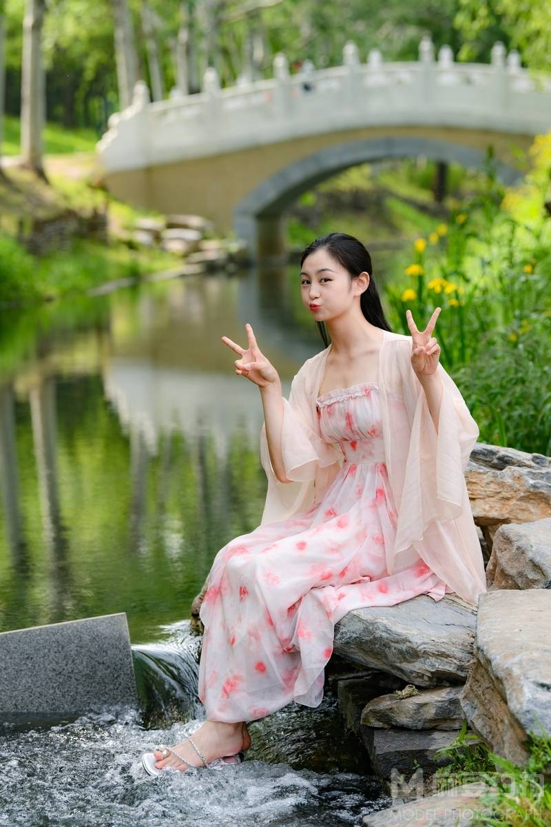 森系模特