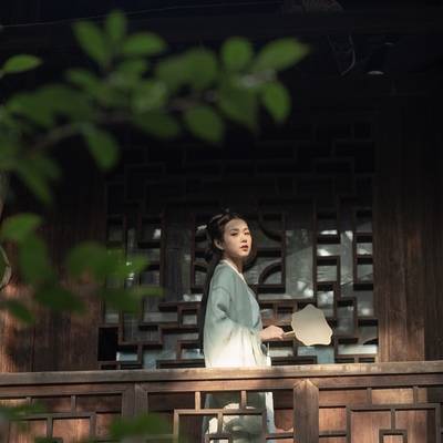 汉服模特