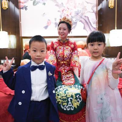 婚礼模特
