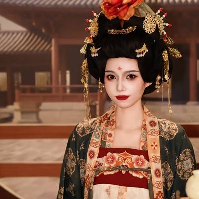 汉服模特