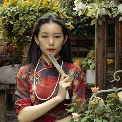 旗袍模特