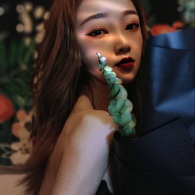 妆容模特