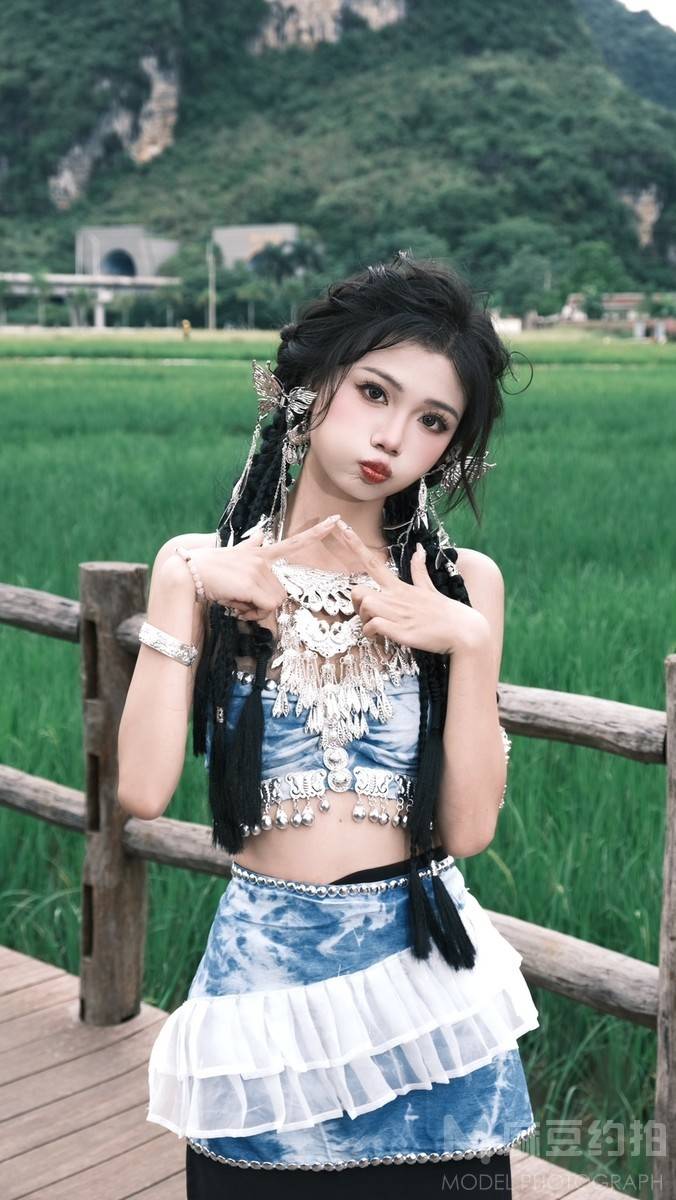 森系模特