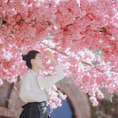 汉服模特